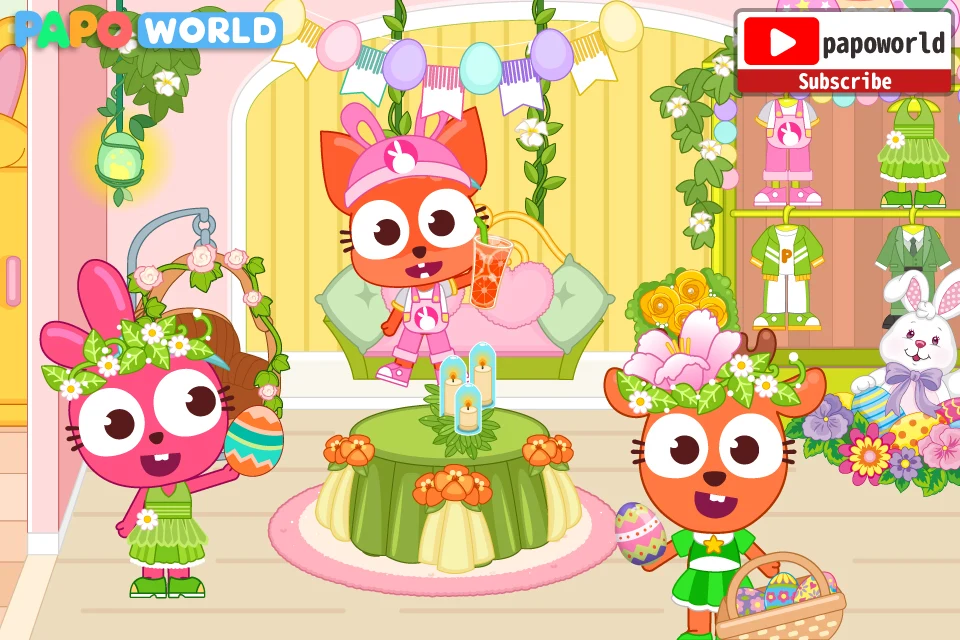 Papo Town Happy Festival screenshot