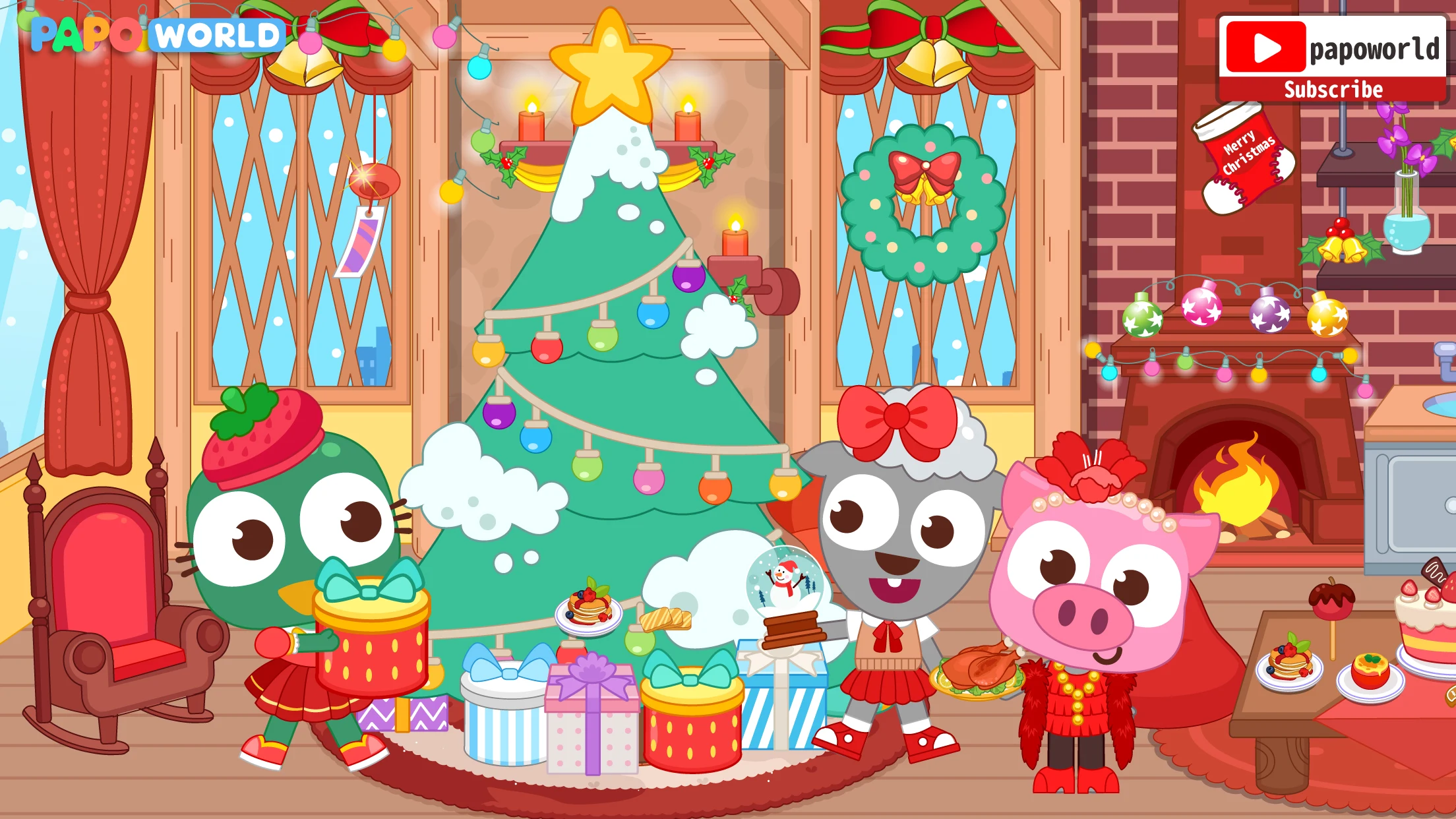 Papo Town Happy Festival screenshot