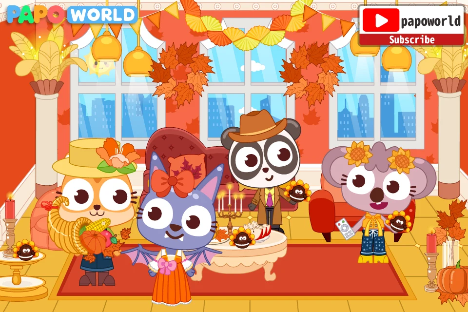 Papo Town Happy Festival screenshot