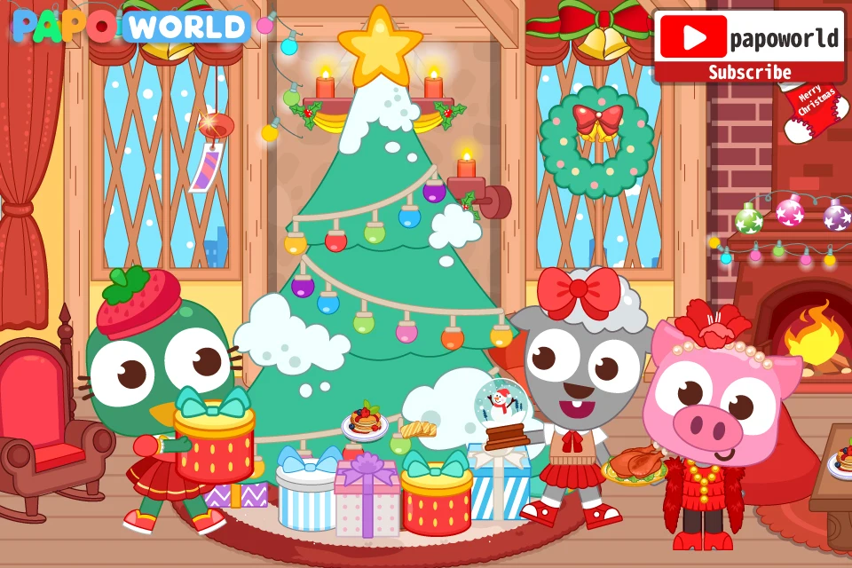 Papo Town Happy Festival screenshot