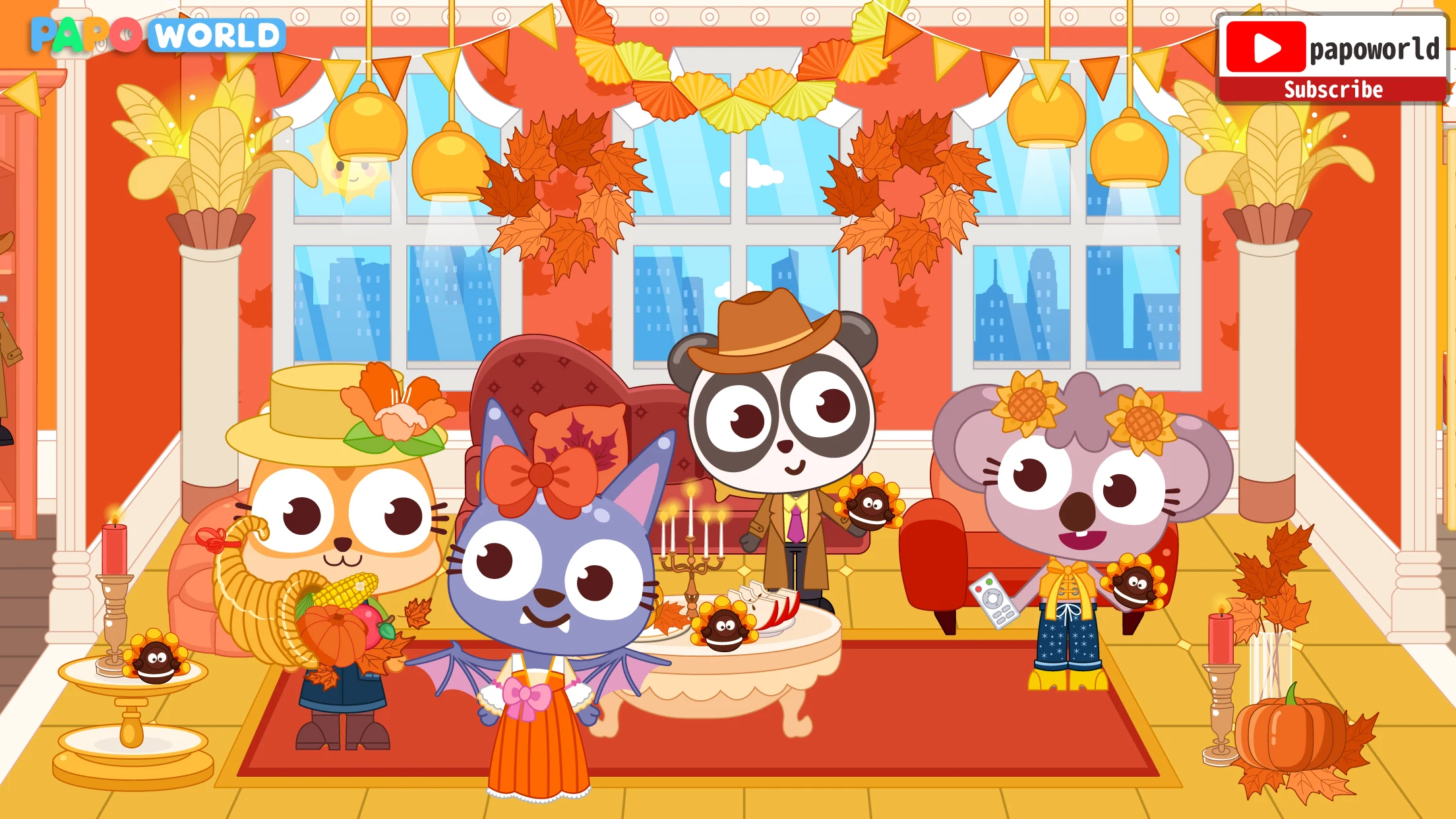 Papo Town Happy Festival screenshot